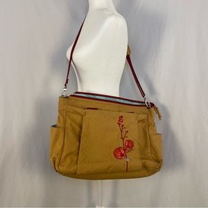 Haiku Embroidered Gym Bag - pristine condition